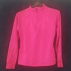 RBX Zippered Pullover Hot Pink